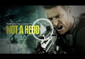 Gameplay de <i>Not a Hero</i>, el DLC gratuito de Resident Evil 7