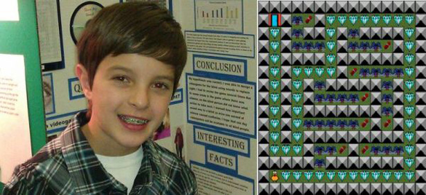 El crío de diez años que diseñó un videojuego por audio para su abuela ciega El crío de diez años que diseñó un videojuego por audio para su abuela ciega