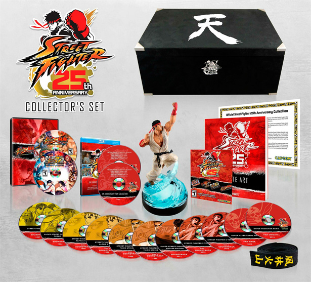 El Street Fighter 25th Anniversary Collector's Set es algo serio El Street Fighter 25th Anniversary Collector's Set es algo serio