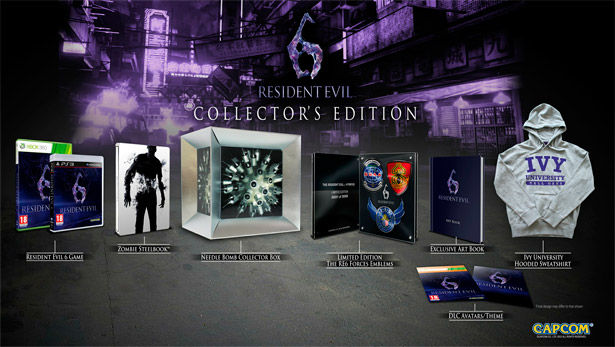 La edición para coleccionistas de Resident Evil 6 es tal que así
