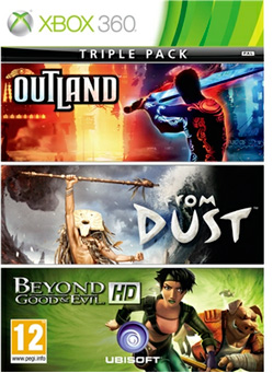 Outland, Beyond Good & Evil HD y From Dust, juntos y en disco