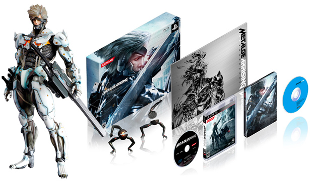 Las ediciones limitadas de Metal Gear Rising para Japón me tienen loco