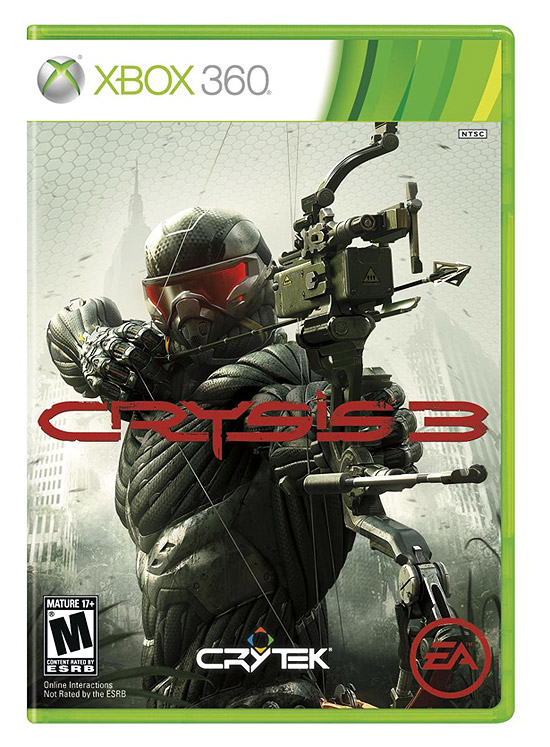 La portada de Crysis 3 no deja lugar a la sorpresa