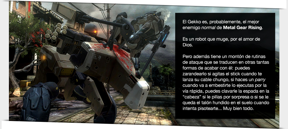 Análisis de Metal Gear Rising: Revengeance Análisis de Metal Gear Rising: Revengeance