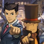 Los actores de Profesor Layton vs. Ace Attorney