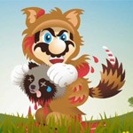 A PETA no le gusta el traje de tanuki de Mario