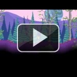 Los bosques de Starbound son así de bonitos