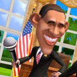 Obama y Romney se dan de hostias en VOTE!!!