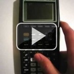 Fruit Ninja funcionando en una calculadora gráfica