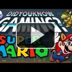 Aficionados a Super Mario, no os perdáis este vídeo lleno de curiosidades