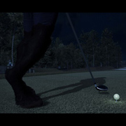 O hay seres mitológicos en Tiger Woods 14 o a alguien le están llamando cabrón