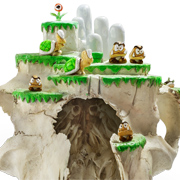Vanguardismo videojuerguista: niveles de Super Mario sobre calaveras de animal