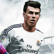 Gareth Bale cambia de equipo también en la portada británica de FIFA 14