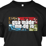 «El GTA me obligó a hacerlo», la camiseta troll