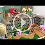 El glorioso Doom hecho a base de Lego