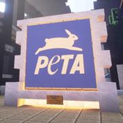 PETA inaugura su paraíso animal en Minecraft