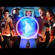 Superhéroes y personajes de videojuego, a hostias por el Teseracto
