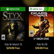 Gears of War 2 y Stix, entre los Games with Gold de febrero