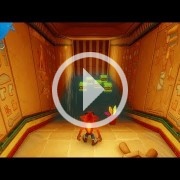 Así se ve el nivel Tomb Wader de Crash Bandicoot 3 en la N.Sane Trilogy
