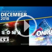 SOMA y Onrush son los juegos de diciembre en PlayStation Plus