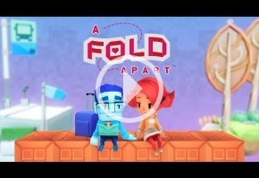 A Fold Apart es un juego de puzzles sobre las dificultades de una relación a distancia