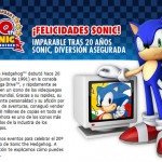 Nintendo le felicita el cumpleaños a Sonic