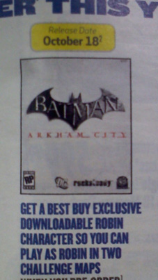 casi confirmado  robin estara en batman  arkham city