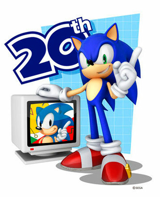 sonic cumple hoy 20 anos y lo celebra con la demo de generations