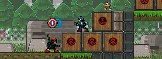 este juego de capitan america es mejor que el de sega