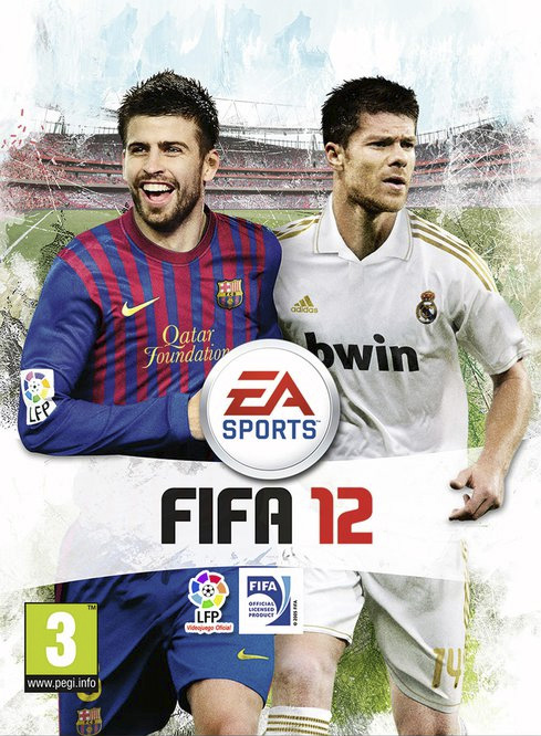 aqui va la portada de fifa 12