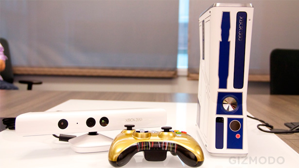 con ustedes  la xbox 360 edicion star wars