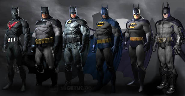 los mil y un batman de arkham city