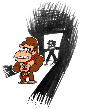 donkey kong  una historia de violencia