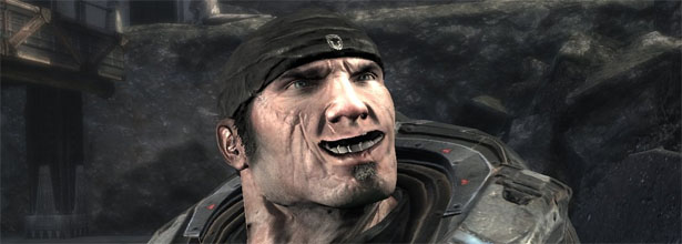 Marcus Fenix feliz