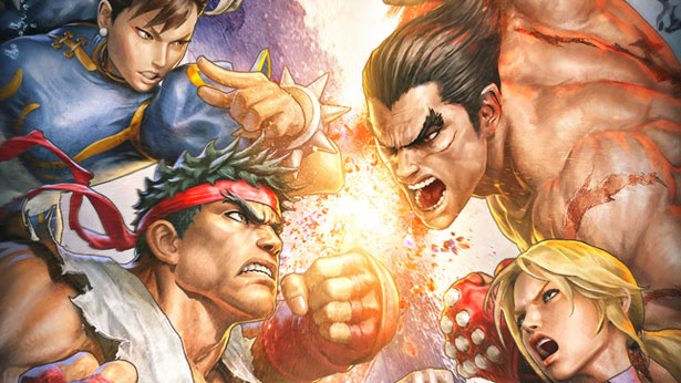 la portada de street fighter x tekken esta bastante bien