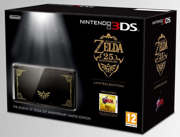 La 3DS del aniversario de Zelda es hermosa