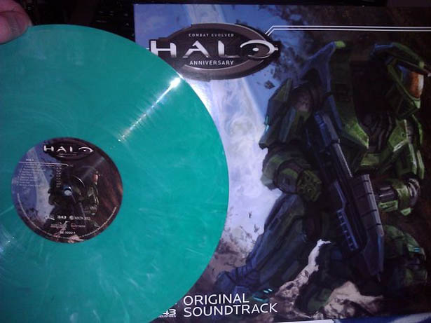 Así es la banda sonora de Halo en vinilo Así es la banda sonora de Halo en vinilo