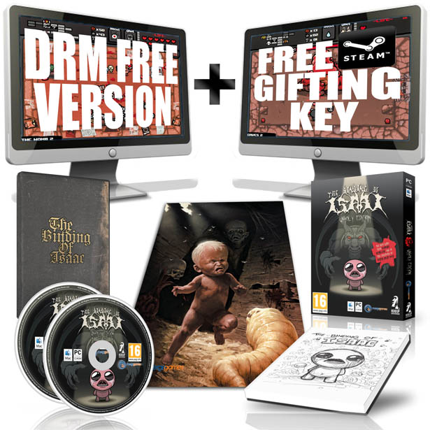 Así es la edición física de The Binding of Isaac Así es la edición física de The Binding of Isaac