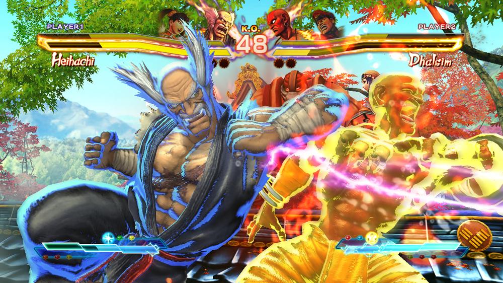 Ling Xiaoyu y M. Bison están en Street Fighter x Tekken Ling Xiaoyu y M. Bison están en Street Fighter x Tekken