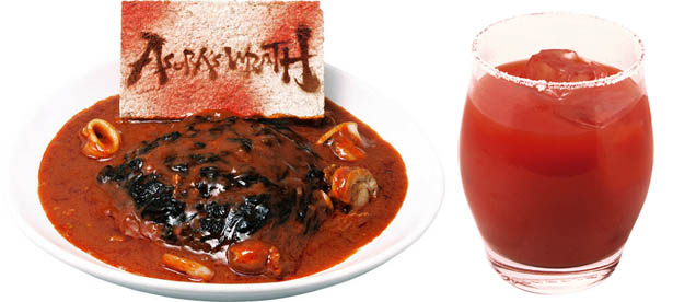 Asura's Wrath también es comida y bebida
