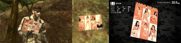 Yoshi sale en Metal Gear Solid 3D Yoshi sale en Metal Gear Solid 3D