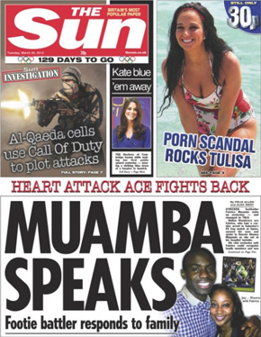 The Sun Terroristas islámicos Call of duty atentados