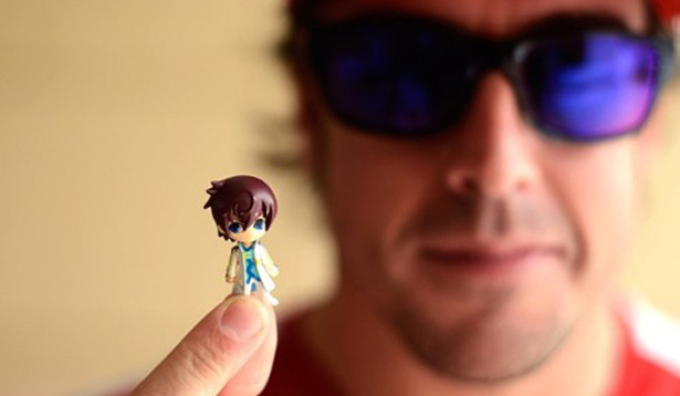 Fernando Alonso, ¿fan de la saga Tales...?