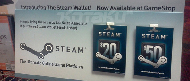 GameStop empieza a vender códigos para Steam