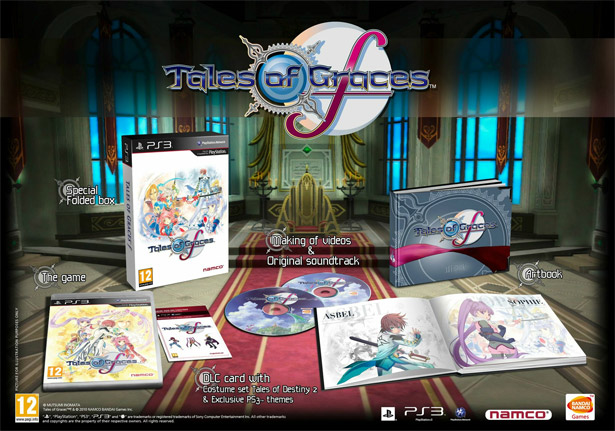 Tales of Graces F llegará a Europa con esta edición tan molona