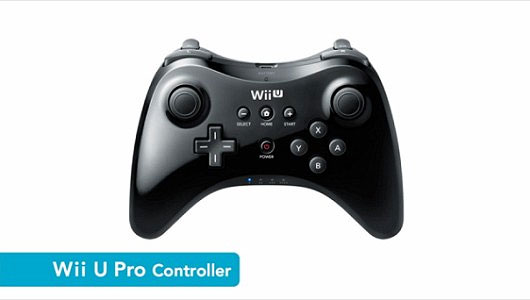 Así es el mando no-casual de Wii U