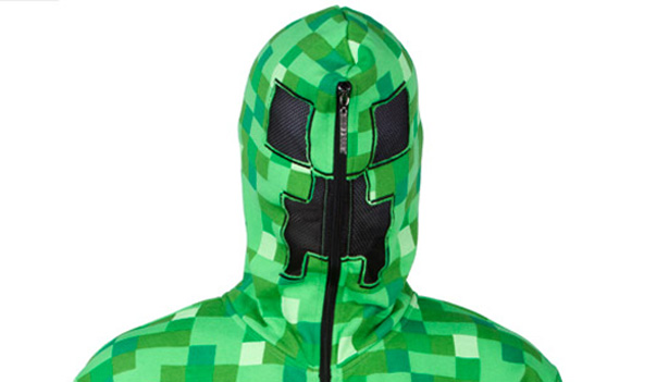 La sudadera de Minecraft da miedo