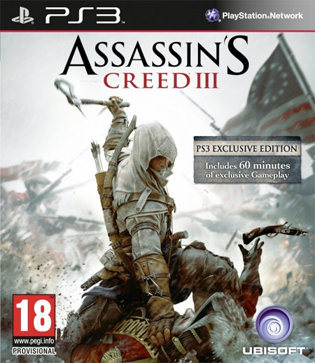 Assassin's Creed III tendrá una hora de contenido exclusivo en PS3 Assassin's Creed III tendrá una hora de contenido exclusivo en PS3