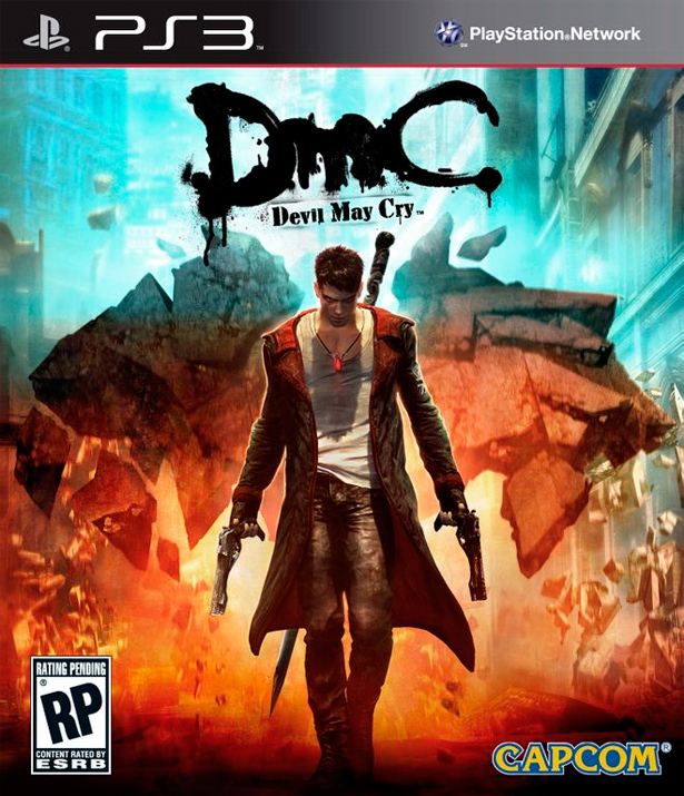 La portada de DmC: Devil May Cry no está malota La portada de DmC: Devil May Cry no está malota