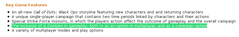 Ojo, que el modo zombie de Black Ops II podría tener su propio modo campaña